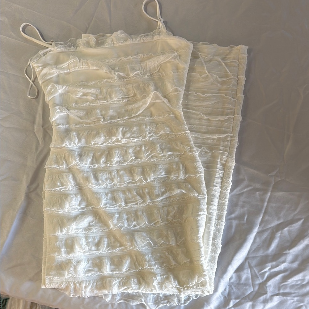 Hello Molly White Maxi Dress